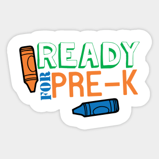 READY FOR PRE-K Sticker